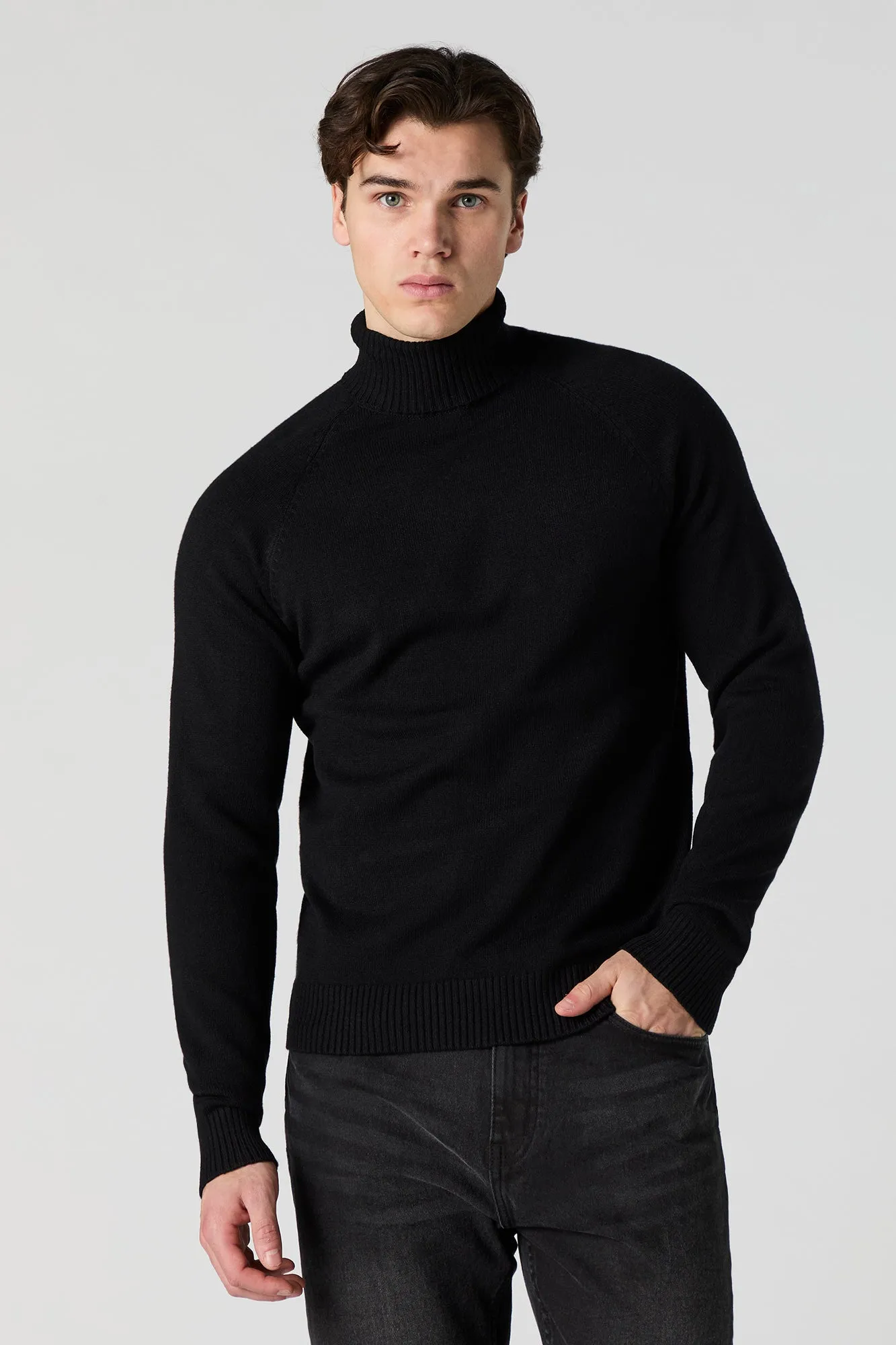 Solid Turtleneck Sweater sold by Urban Planet product image thumbnail 4
