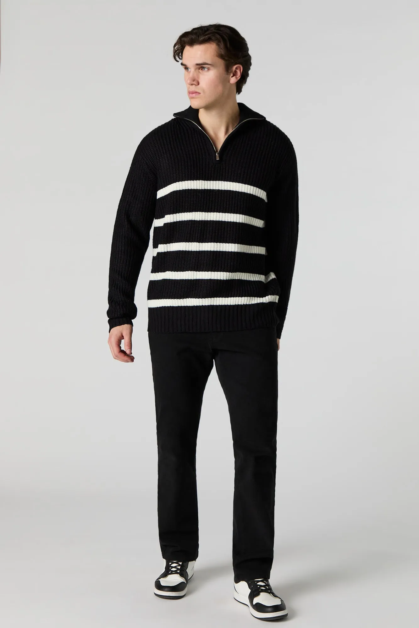 Quarter Zip Sweater sold by Urban Planet product image thumbnail 3