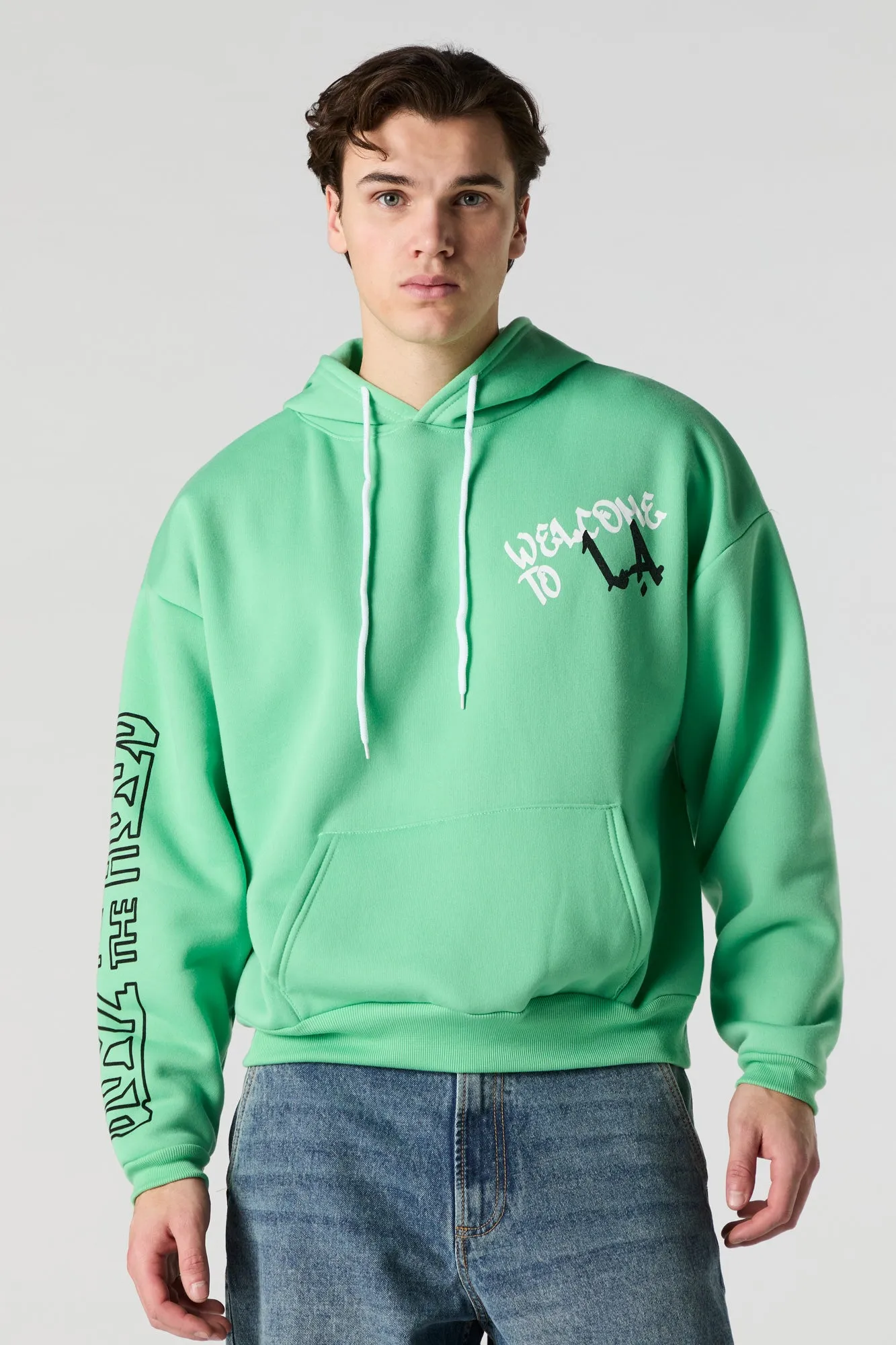 Boys N The Hood Graphic Fleece Hoodie sold by Urban Planet product image thumbnail 2