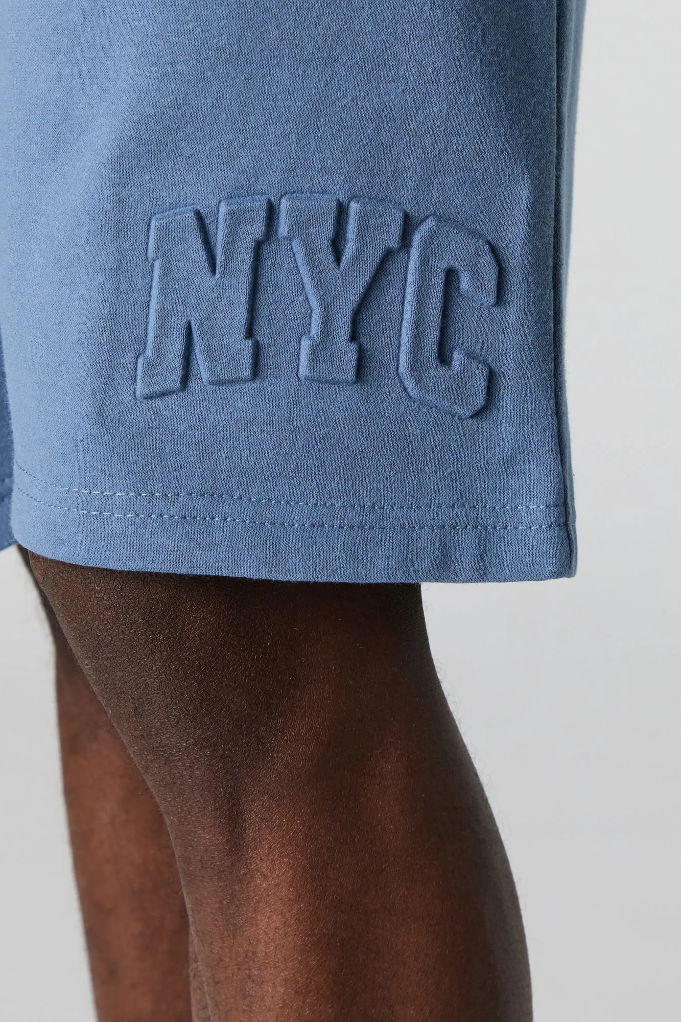 City Embossed Fleece Short sold by Urban Planet product image thumbnail 4
