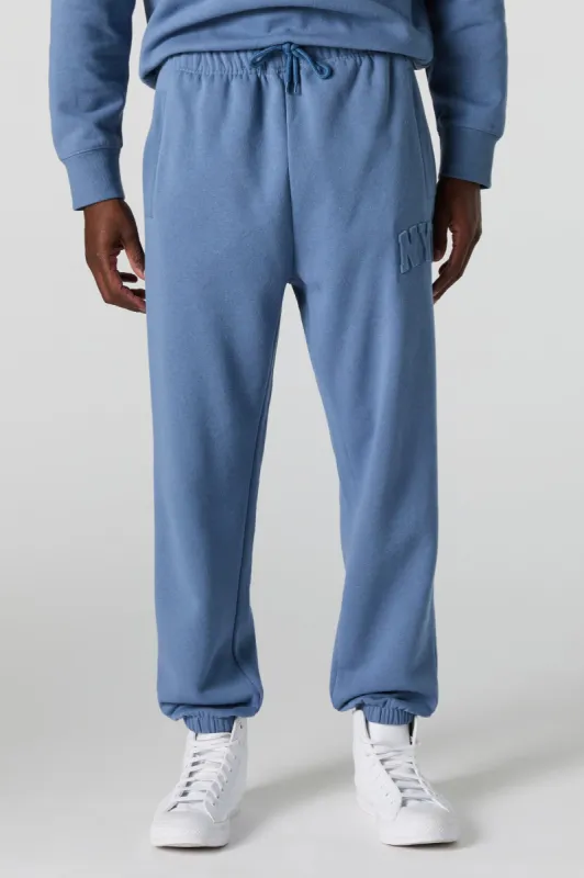 Jogger en molleton avec motif City embossé sold by Urban Planet