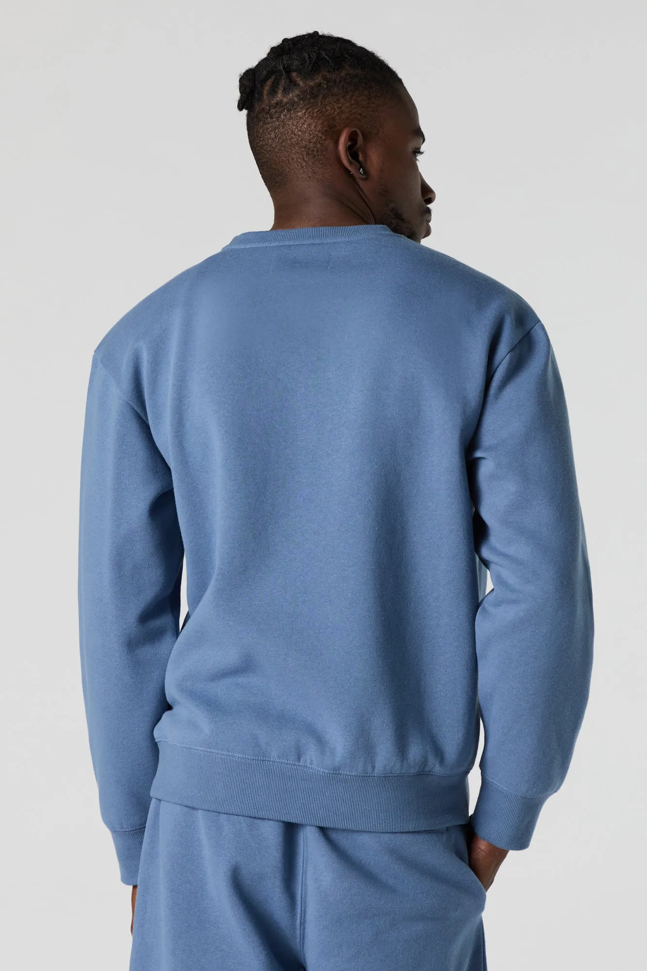 City Embossed Fleece Sweatshirt sold by Urban Planet product image thumbnail 2