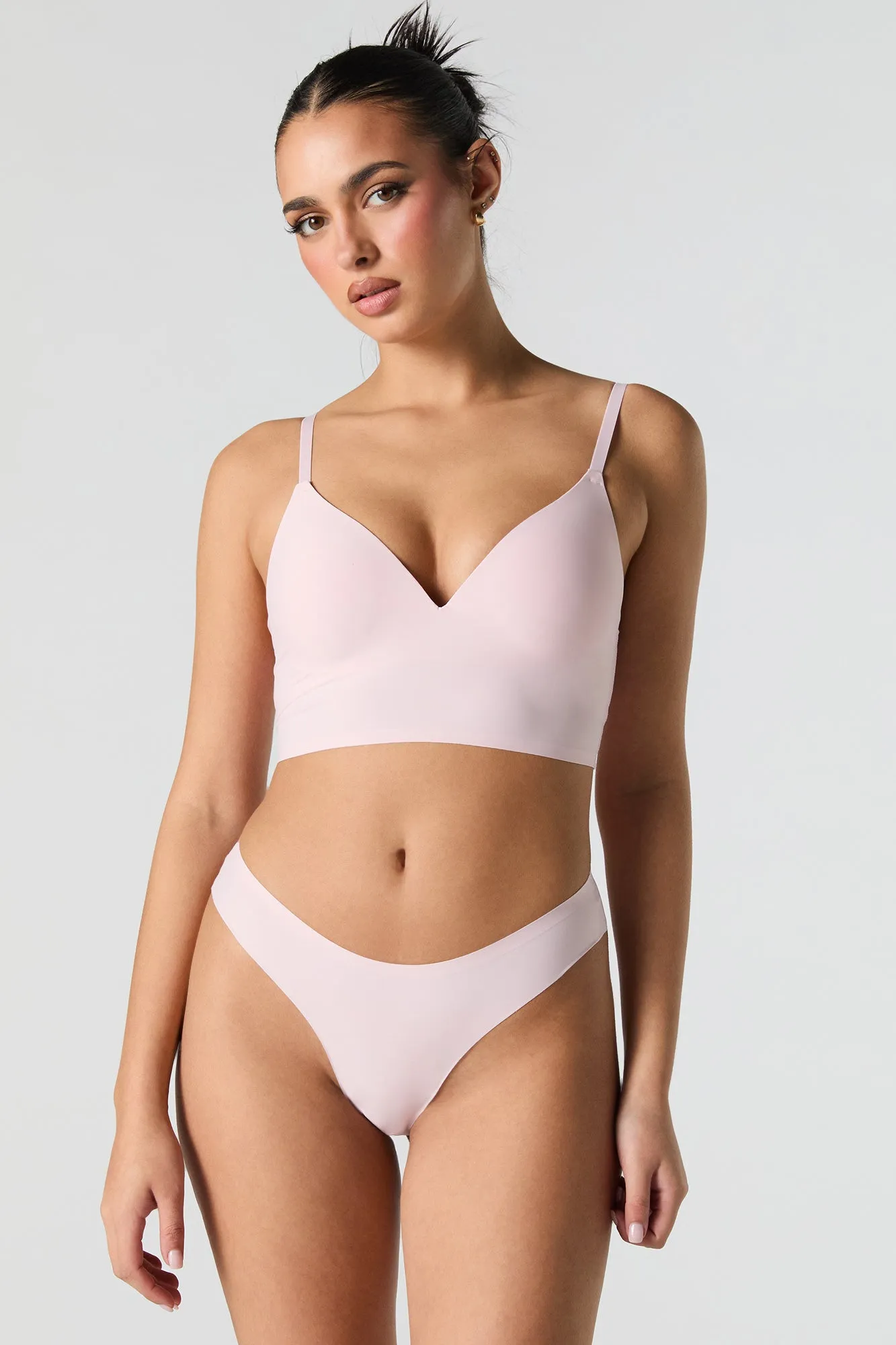 No Show Thong Panty (3 Pack) sold by Urban Planet