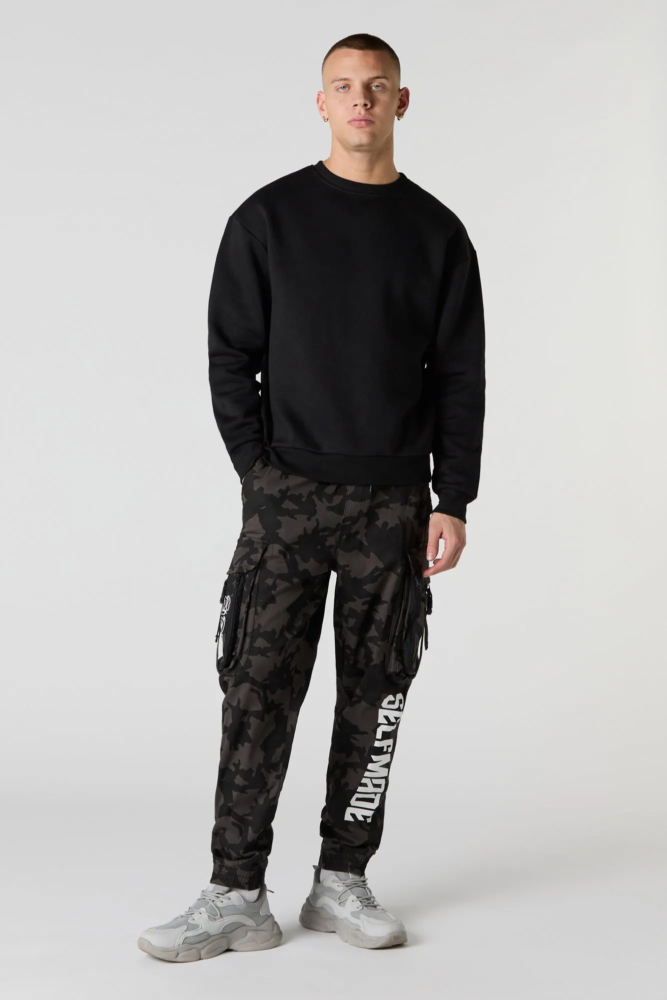 Self Made Graphic Cargo Jogger sold by Urban Planet product image thumbnail 2