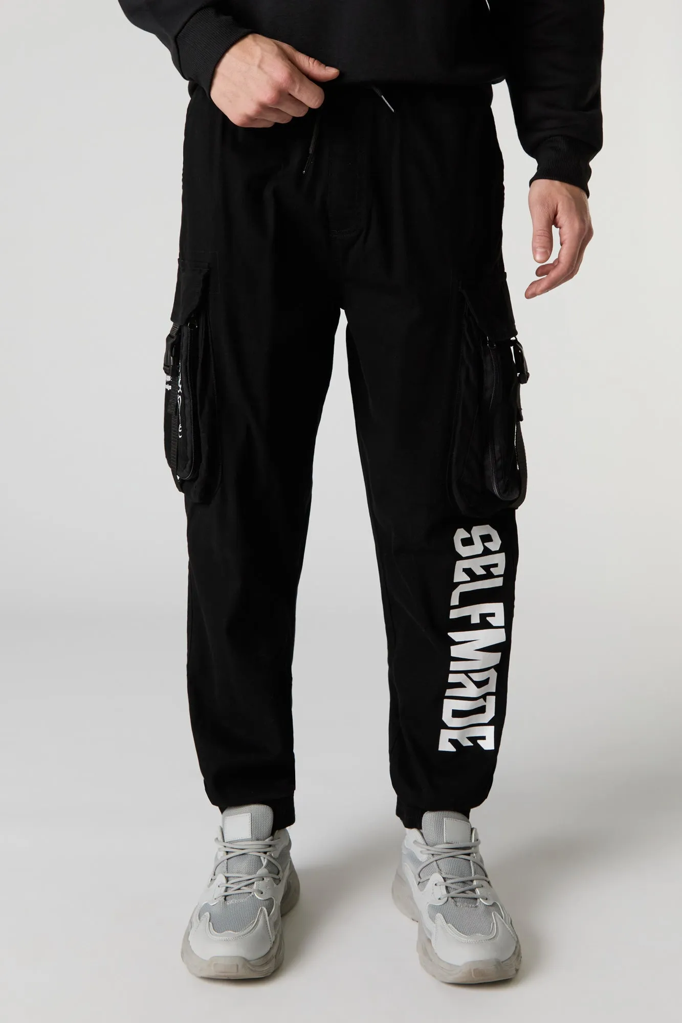 Self Made Graphic Cargo Jogger sold by Urban Planet product image thumbnail 5