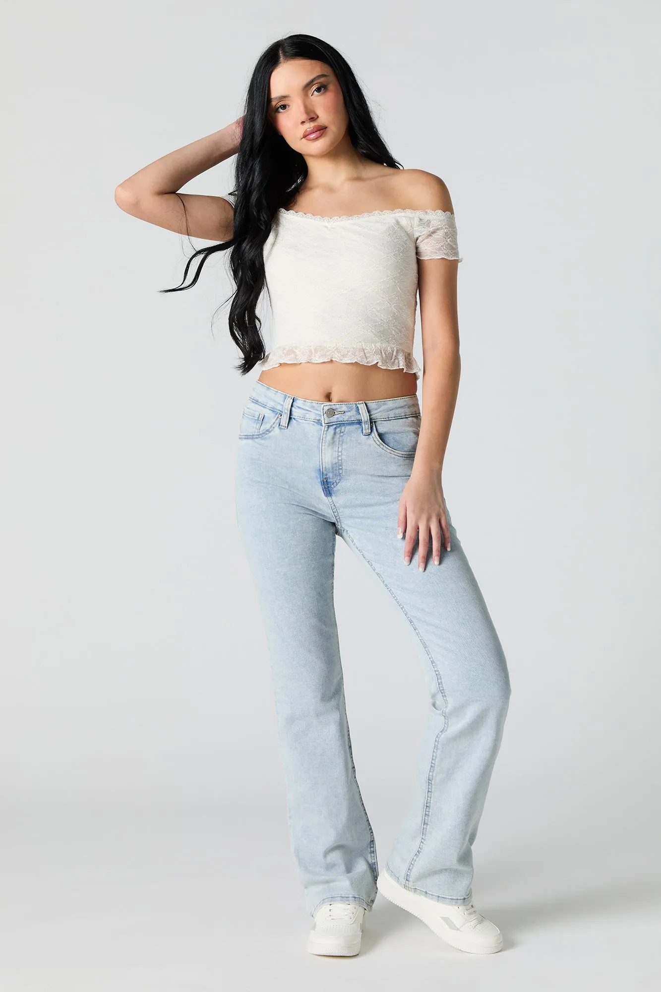 Jean mi-taille extensible sold by Urban Planet product image thumbnail 4