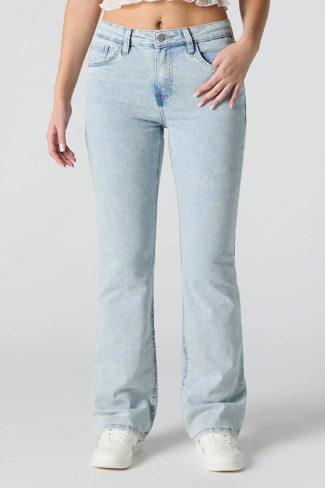 Jean mi-taille extensible sold by Urban Planet product image thumbnail 5