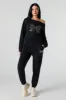 Jogger avec imprimés sur la jambe sold by Urban Planet
