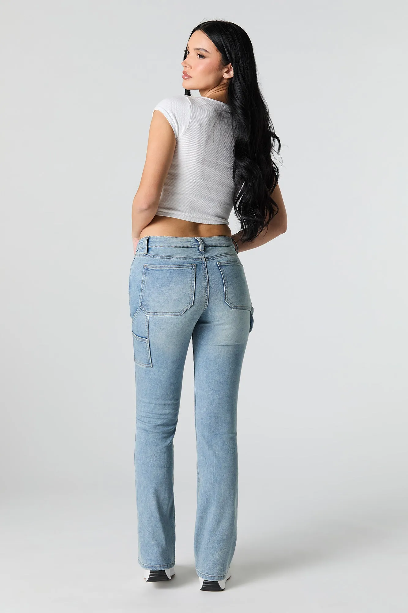 Flare Leg Jean sold by Urban Planet product image thumbnail 3