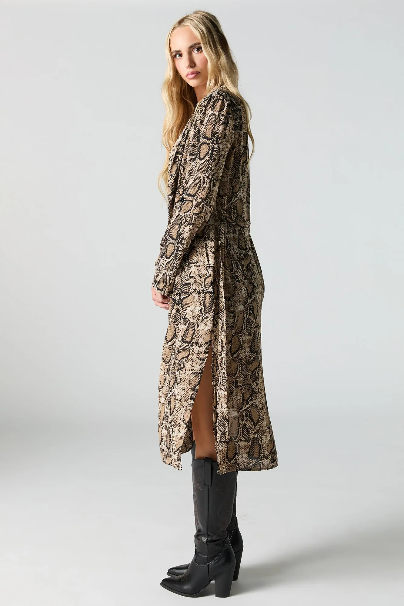 Blouson long imprimé sold by Urban Planet product image thumbnail 5