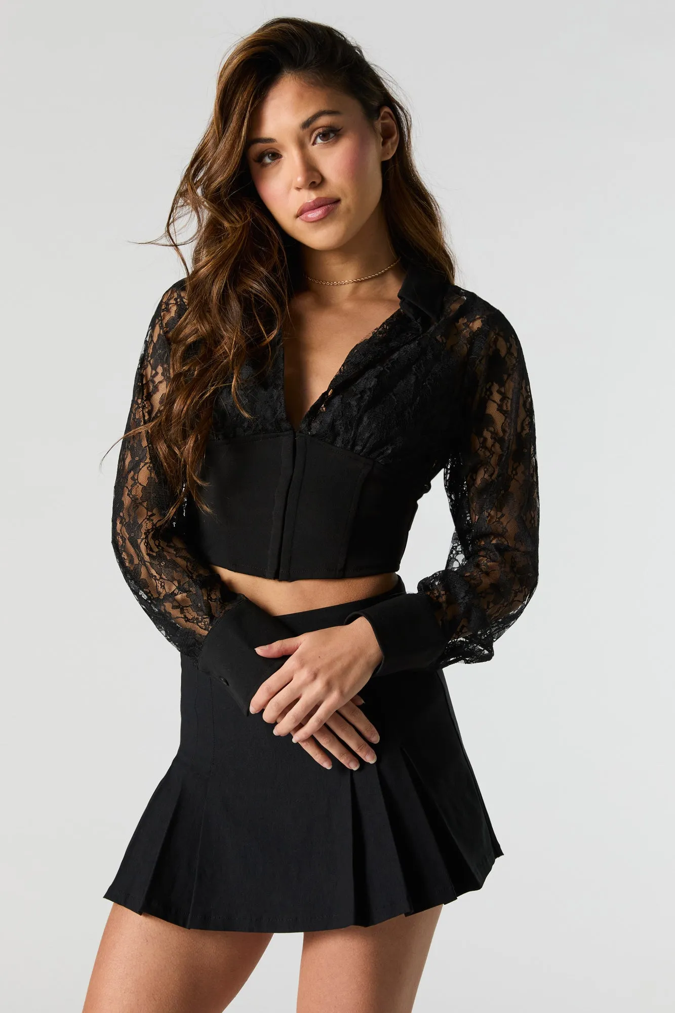 Pleated Mini Skort sold by Urban Planet