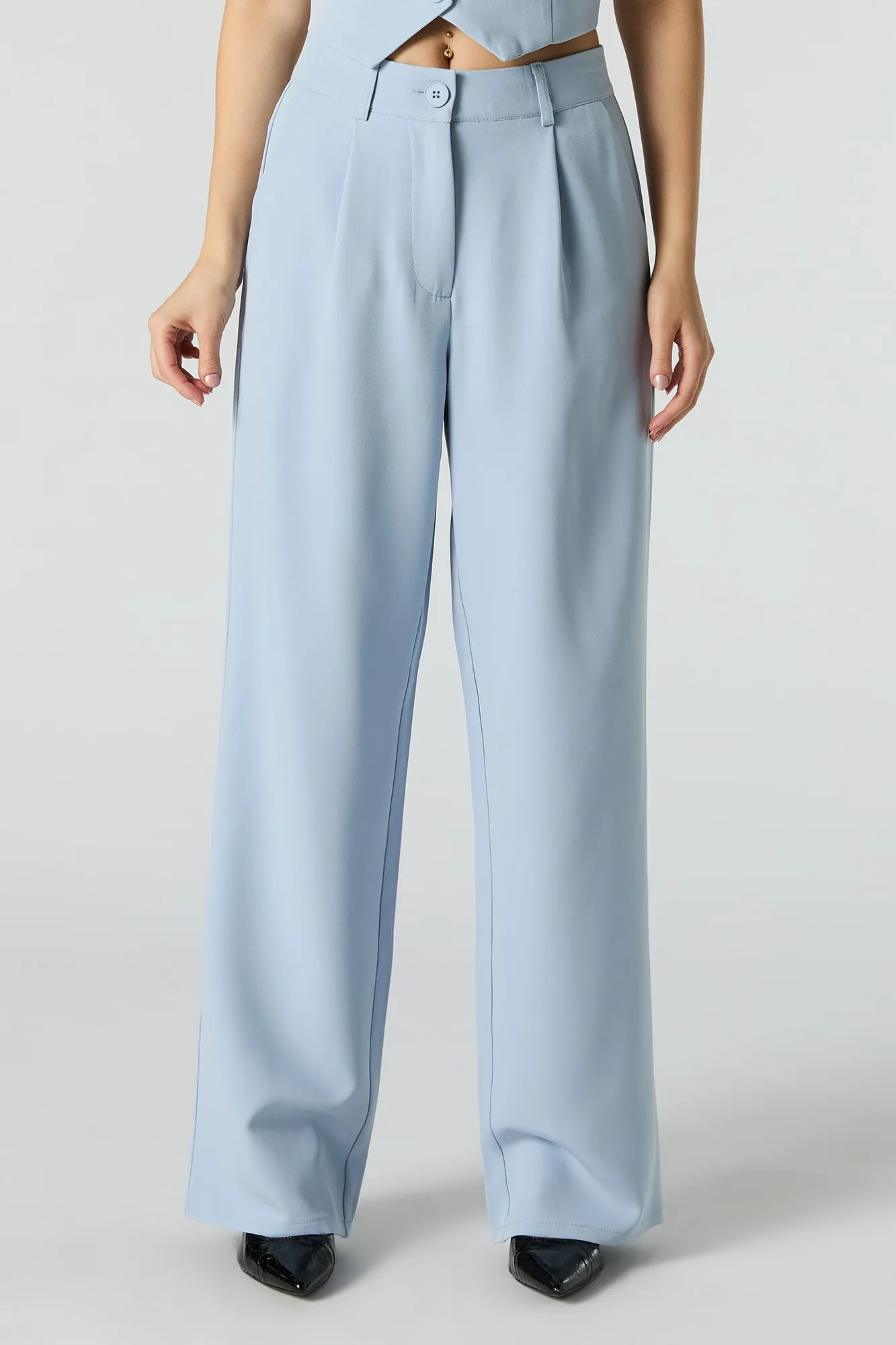 Pantalon habillé à jambe large sold by Urban Planet product image thumbnail 2