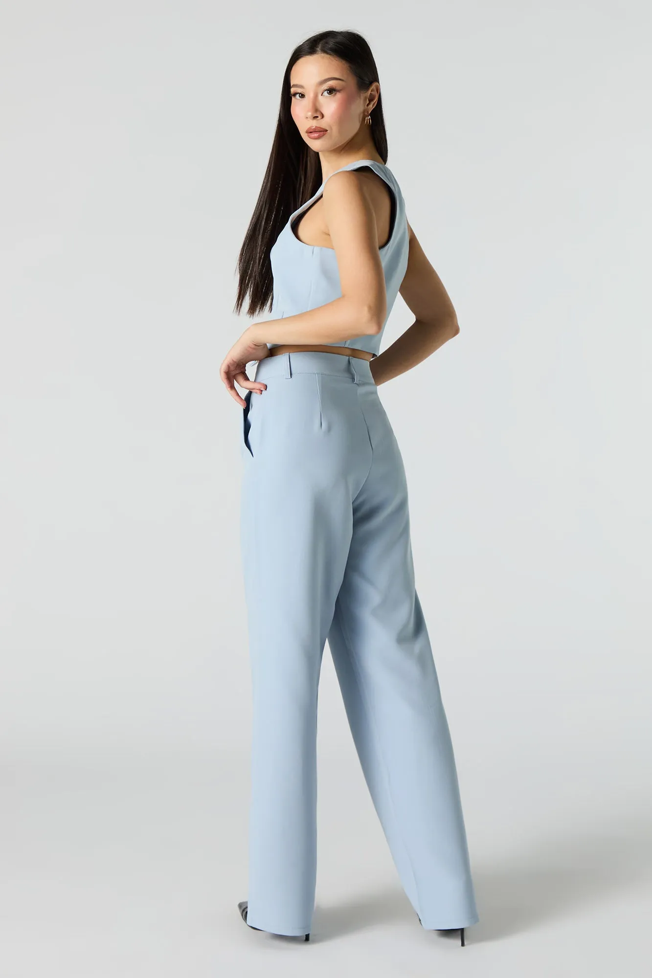 Pantalon habillé à jambe large sold by Urban Planet product image thumbnail 3