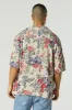 Haut boutonné à manche courte et imprimé floral sold by Urban Planet