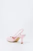 Faux Leather Side Bow Kitten Heel sold by Urban Planet