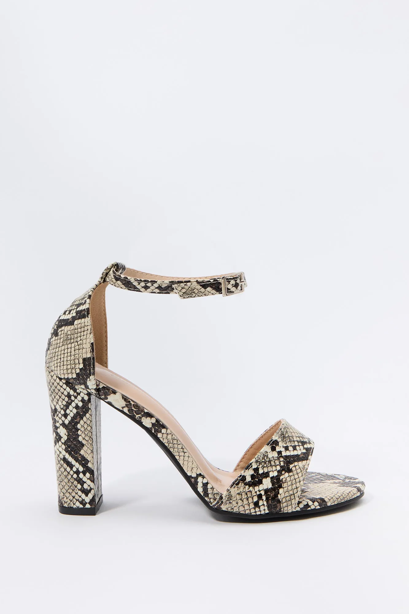 Faux Leather Open Toe Heel sold by Urban Planet