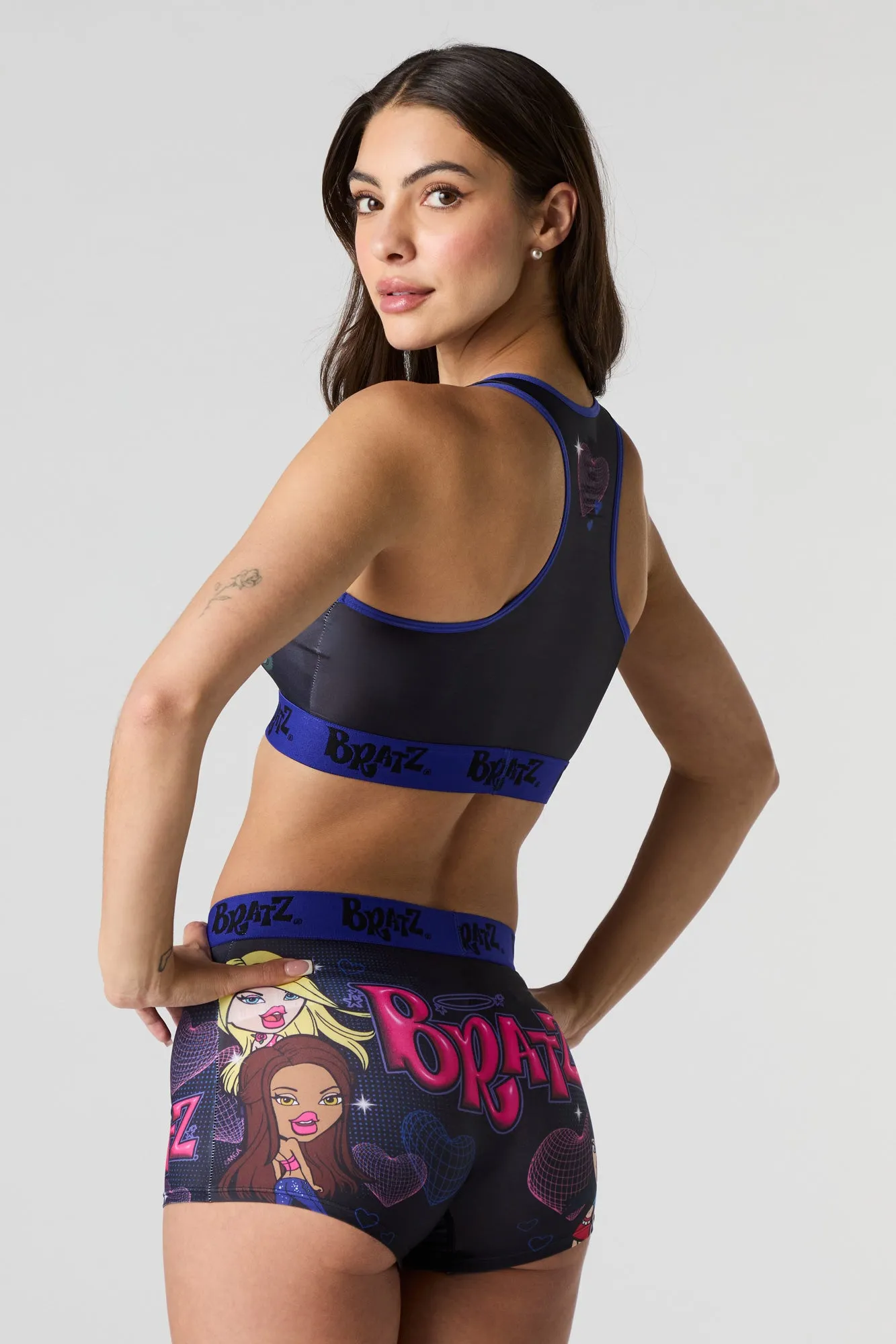 Bratz Sports Bra & Boy Short 2 Piece Set sold by Urban Planet product image thumbnail 3