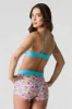 Ensemble avec bralette triangulaire et caleçon à imprimé Smurfs sold by Urban Planet