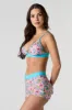 Ensemble avec bralette triangulaire et caleçon à imprimé Smurfs sold by Urban Planet