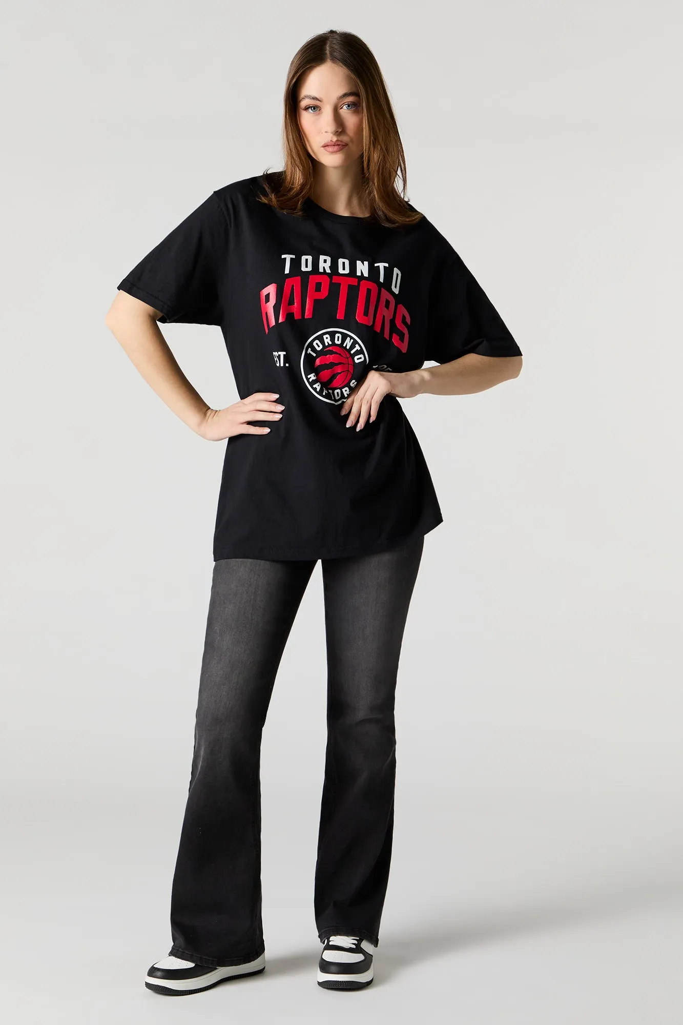 T-shirt à imprimé Toronto Raptors sold by Urban Planet product image thumbnail 3
