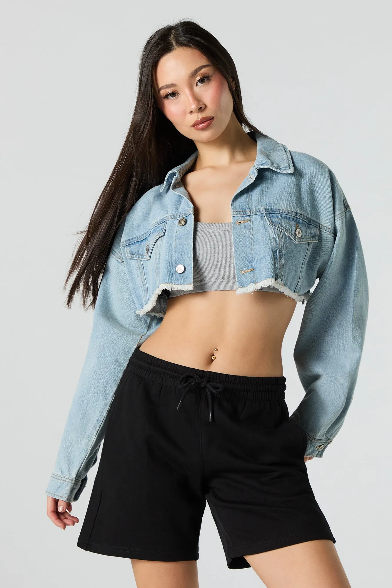 Fleece Drawstring Short sold by Urban Planet product image thumbnail 4