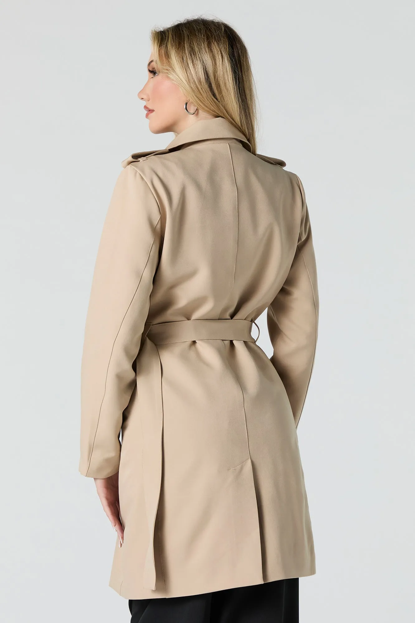 Midi Trench Coat sold by Urban Planet product image thumbnail 2