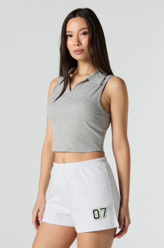 Short en molleton avec motif brodé sold by Urban Planet