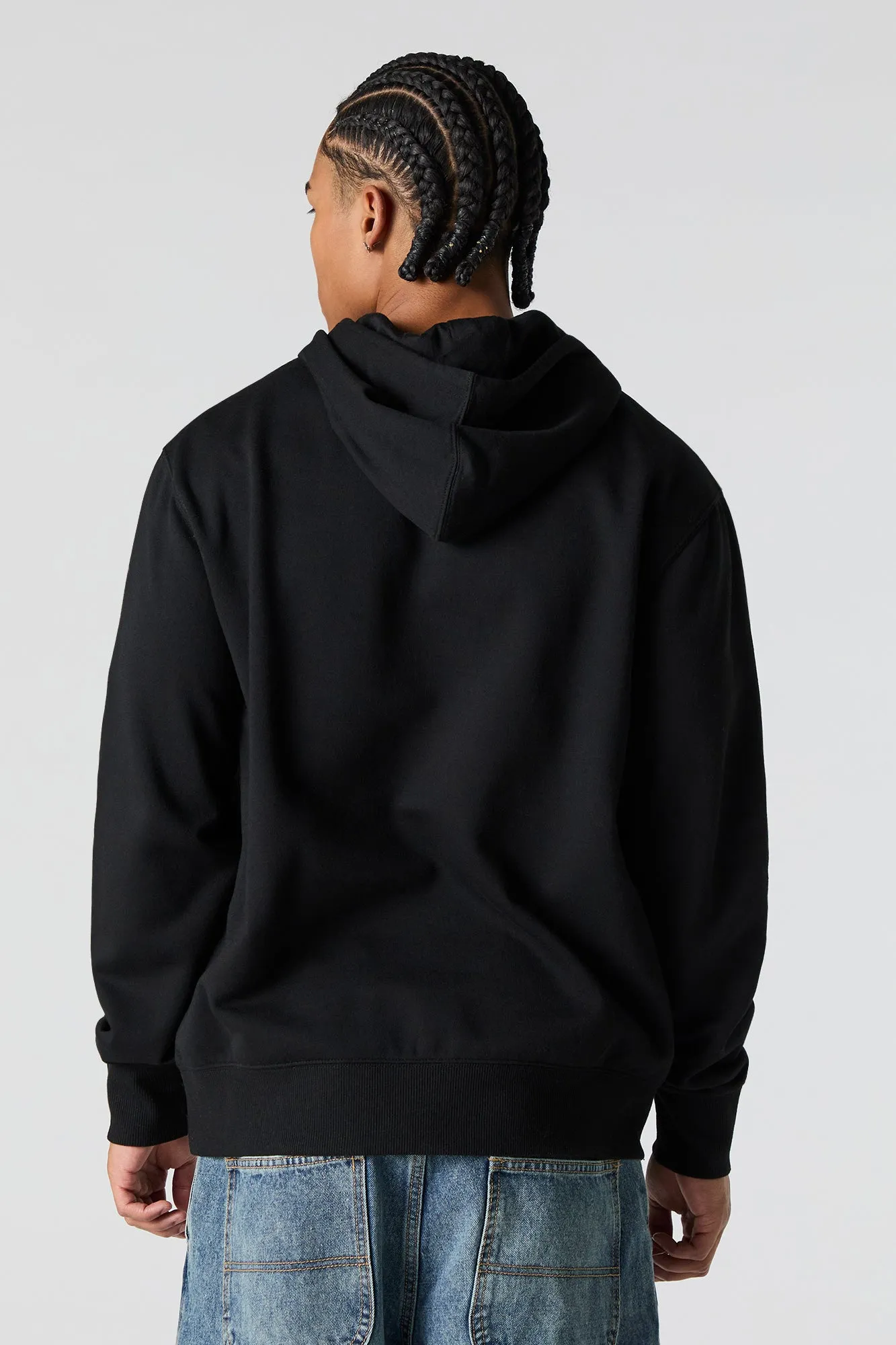Classic Fleece Hoodie sold by Urban Planet product image thumbnail 5