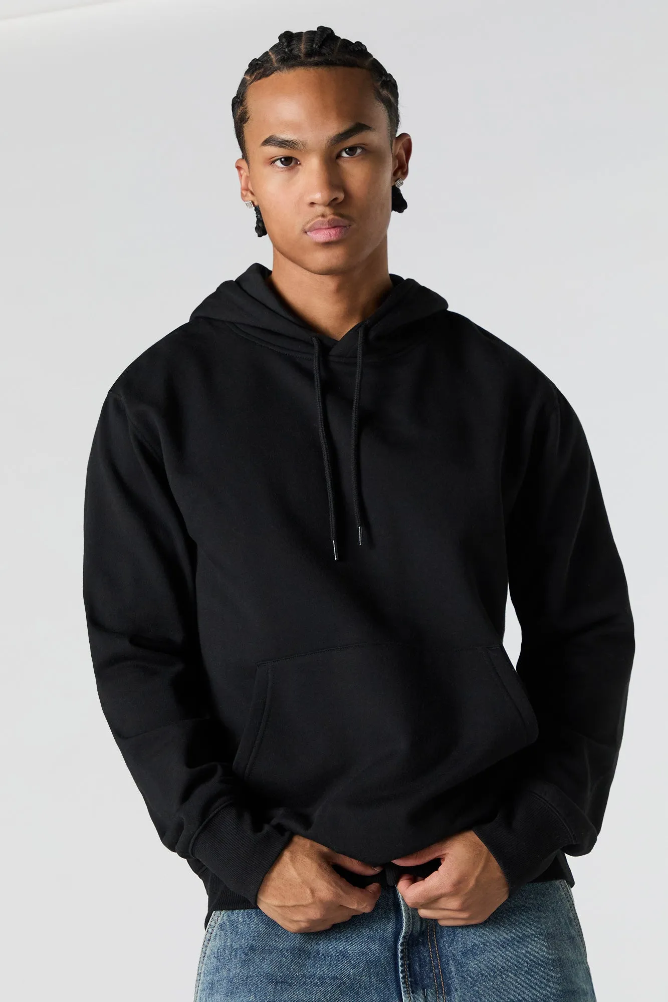 Classic Fleece Hoodie sold by Urban Planet product image thumbnail 4