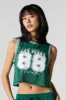 Jersey court en filet imprimé sold by Urban Planet