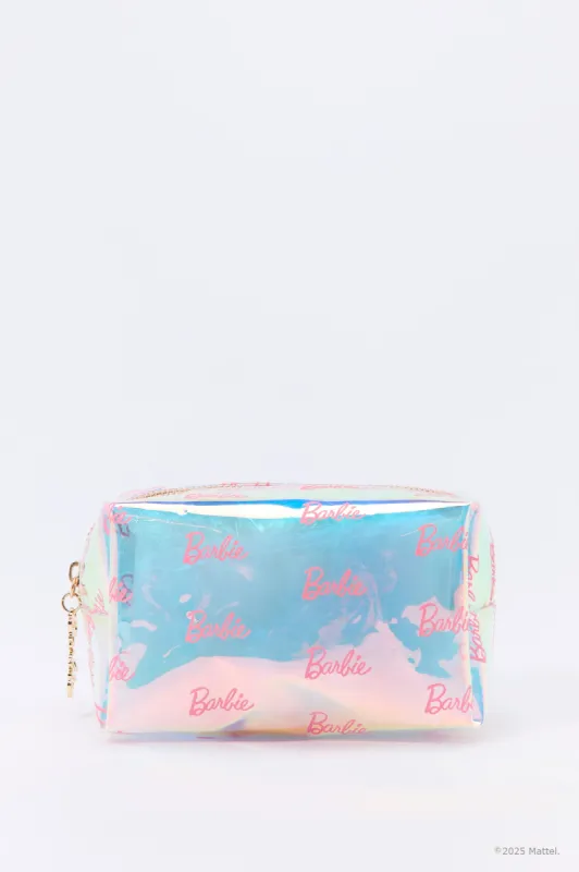 Barbie™ Iridescent Makeup Bag sold by Urban Planet