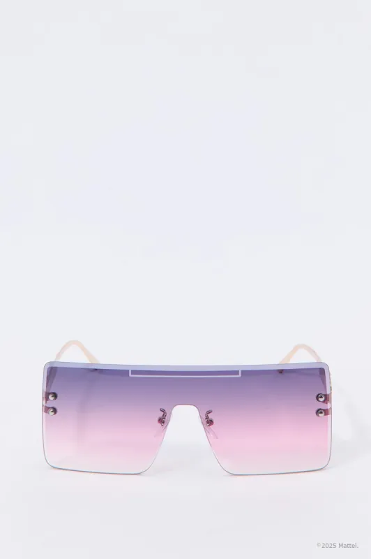 Barbie™ Oversized Rimless Shield Sunglasses sold by Urban Planet