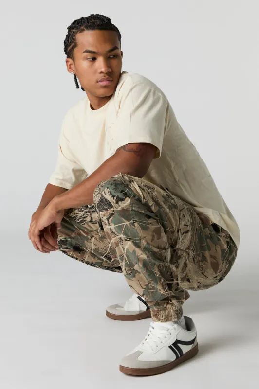 Zipper Pocket Cargo Pant sold by Urban Planet