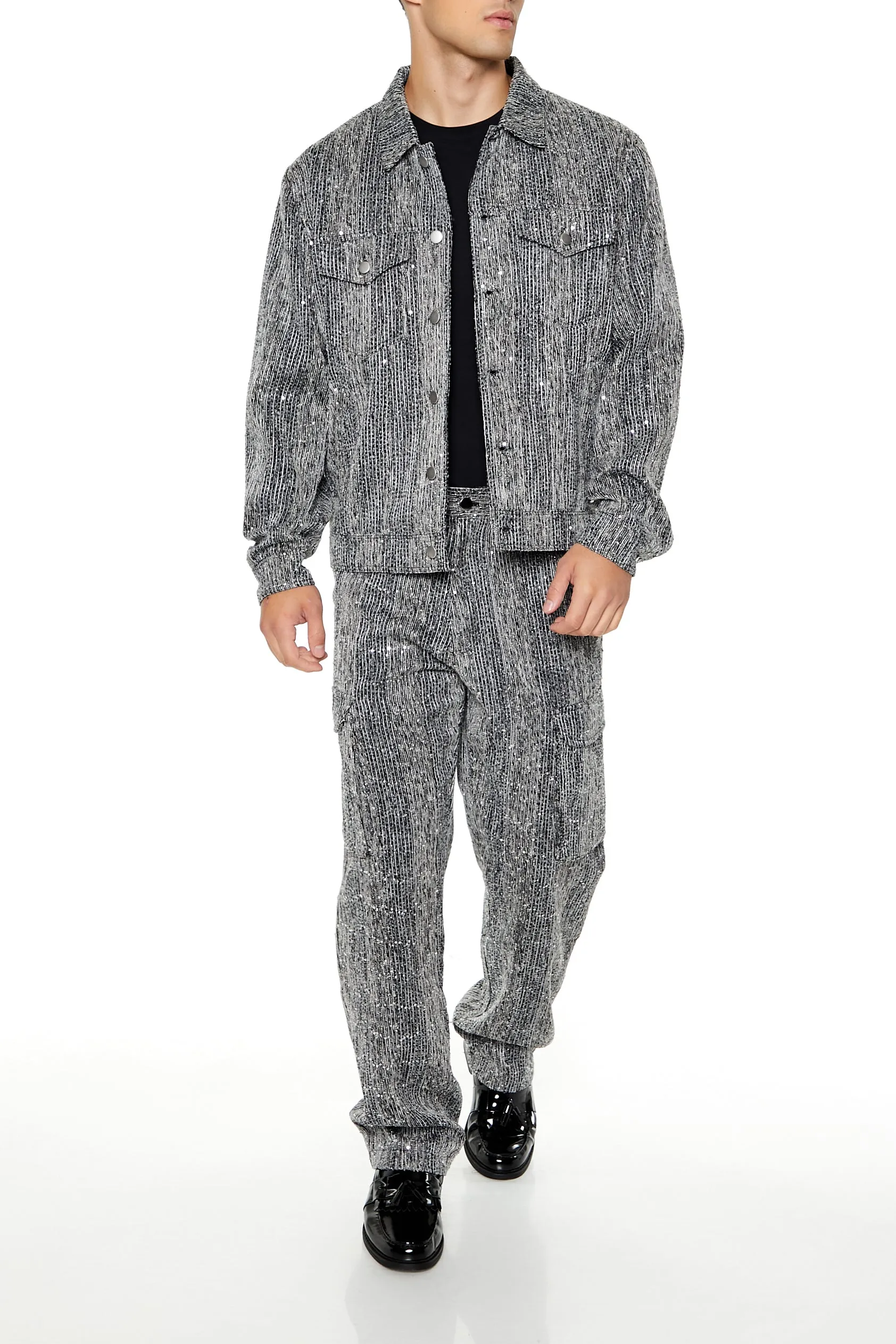 Sequin Cargo Trouser sold by Urban Planet product image thumbnail 2