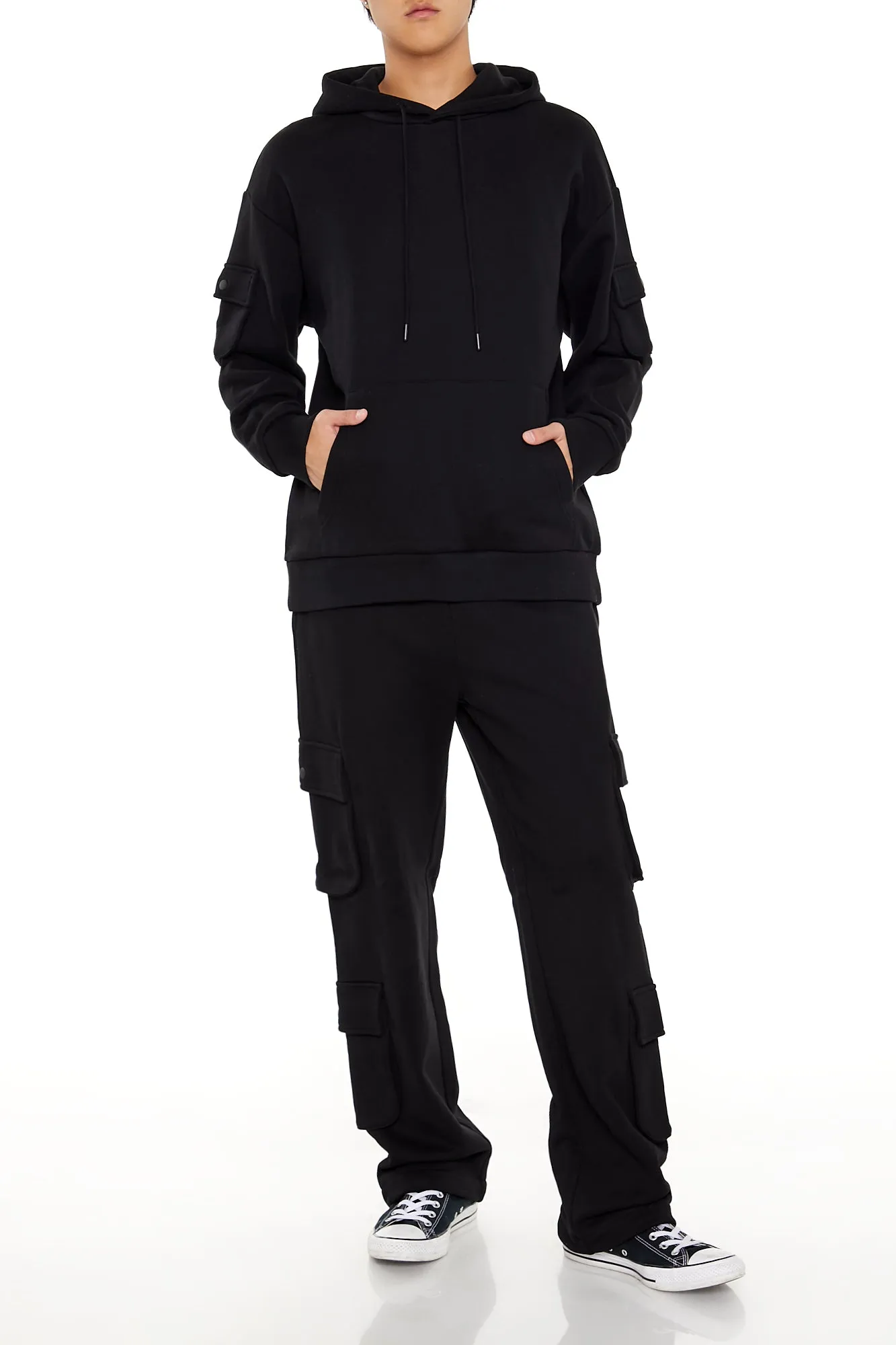 French Terry Cargo Hoodie sold by Urban Planet product image thumbnail 3