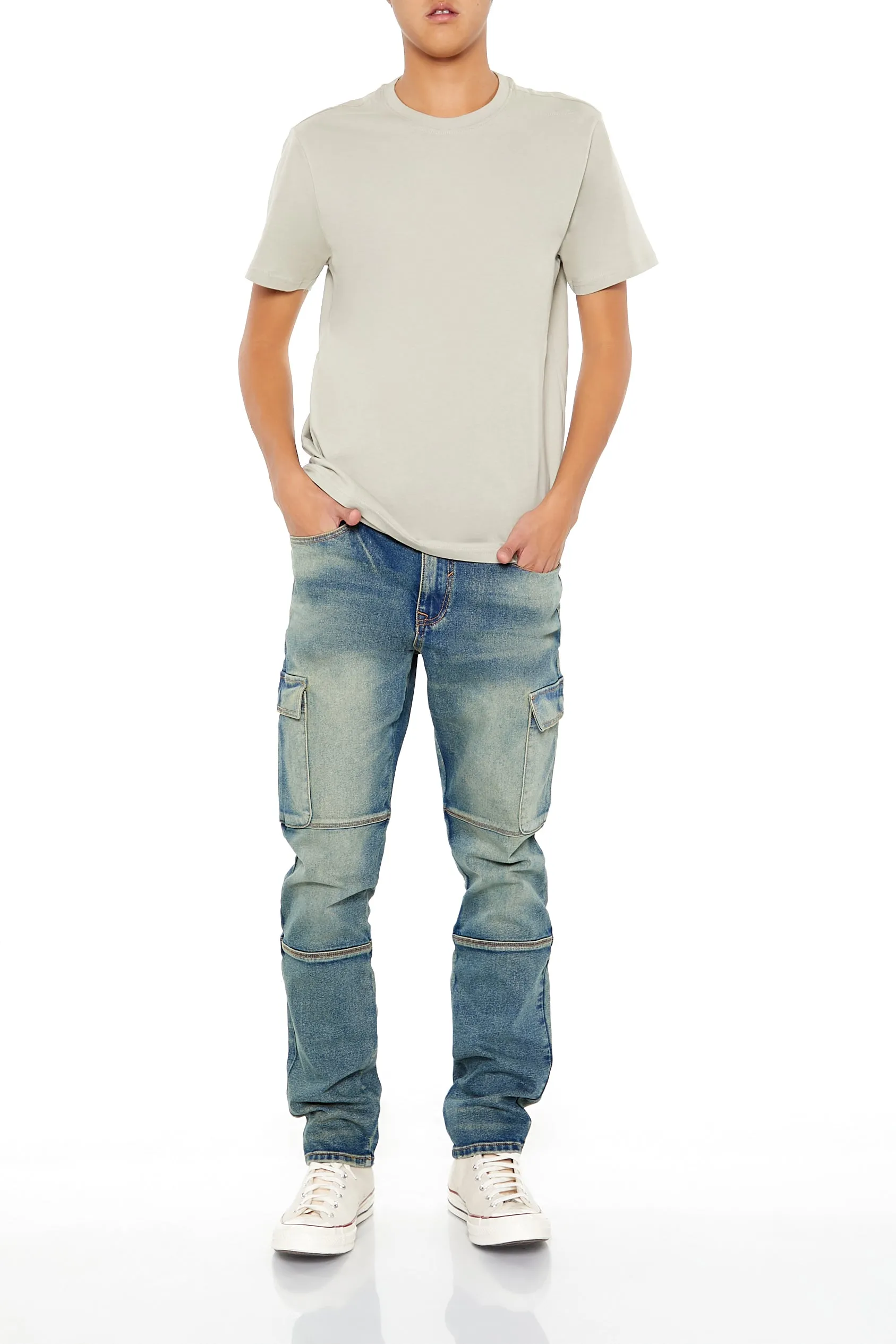 Jean cargo mi-taille mince sold by Urban Planet product image thumbnail 2