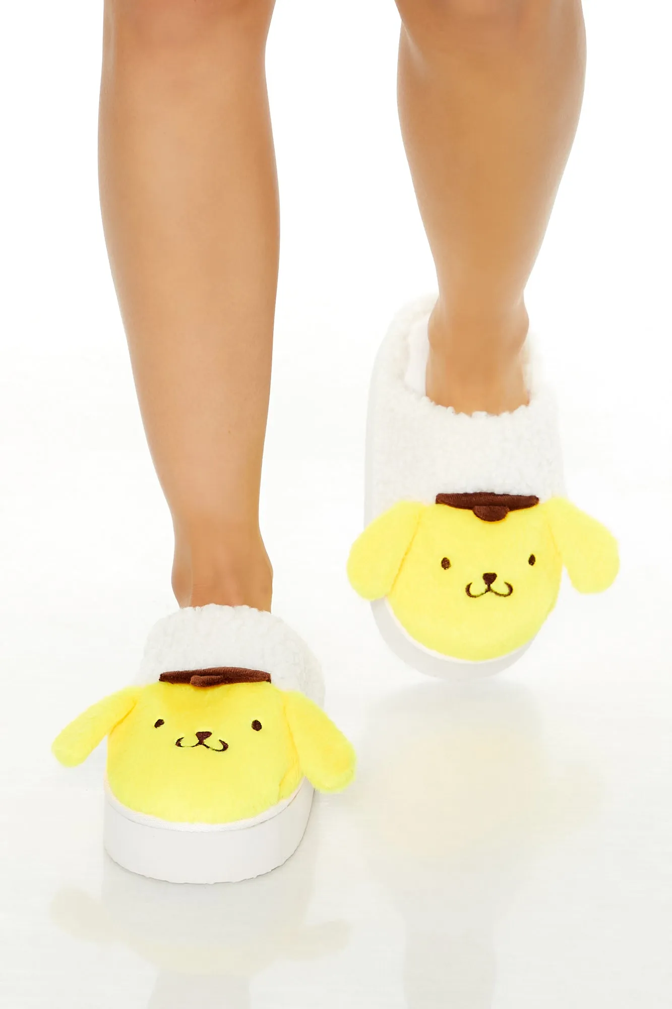 Pantoufles plateforme à imprimé Pompompurin sold by Urban Planet