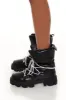Sparkle Lace-Up Puffy Booties sold by Urban Planet