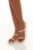Chaussures à talon bobine en similicuir avec brides sold by Urban Planet