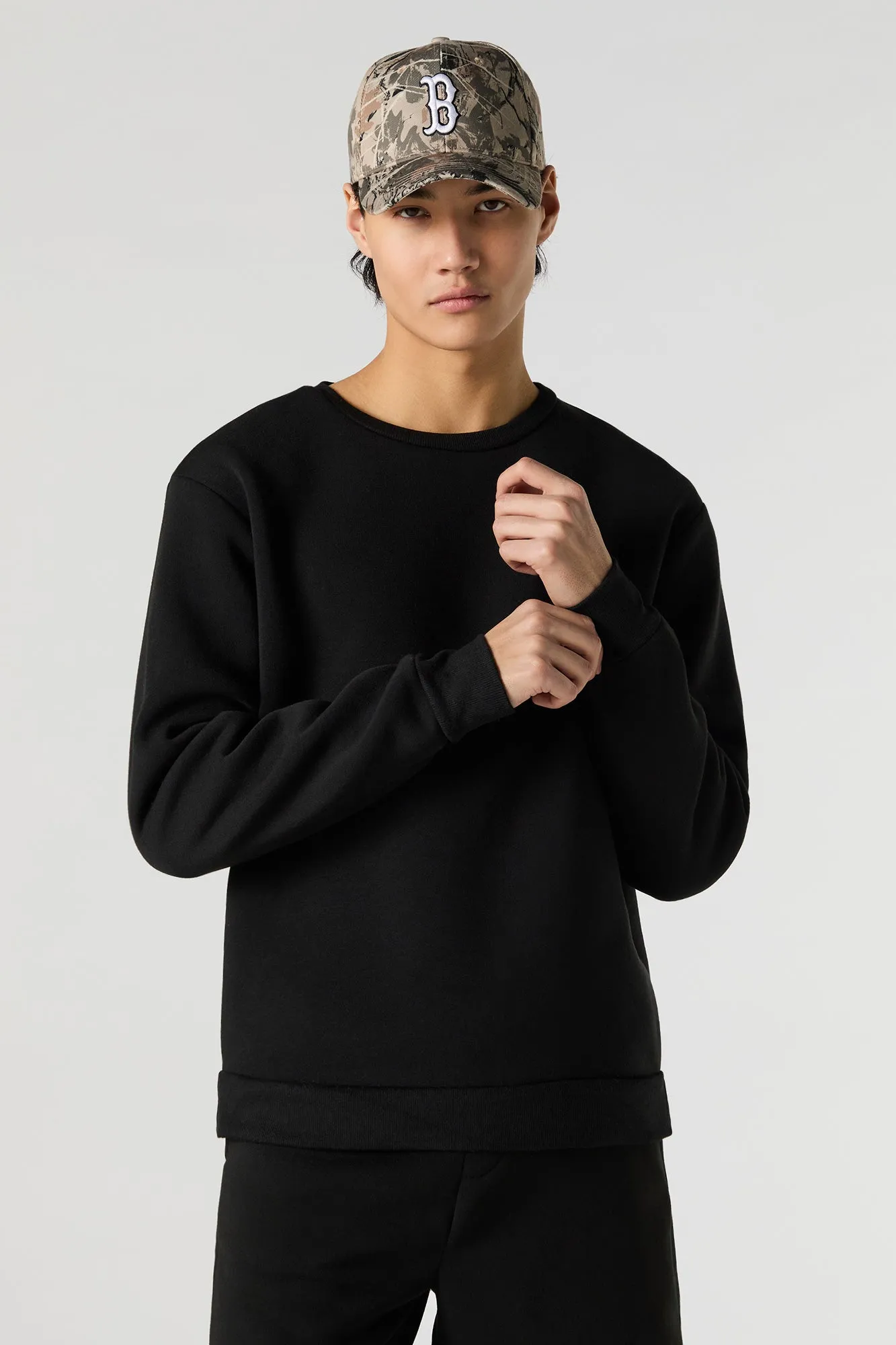 Classic Fleece Crewneck Sweatshirt sold by Urban Planet