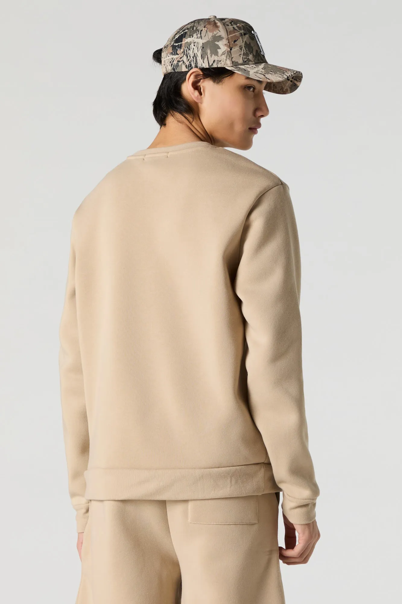 Classic Fleece Crewneck Sweatshirt sold by Urban Planet product image thumbnail 5