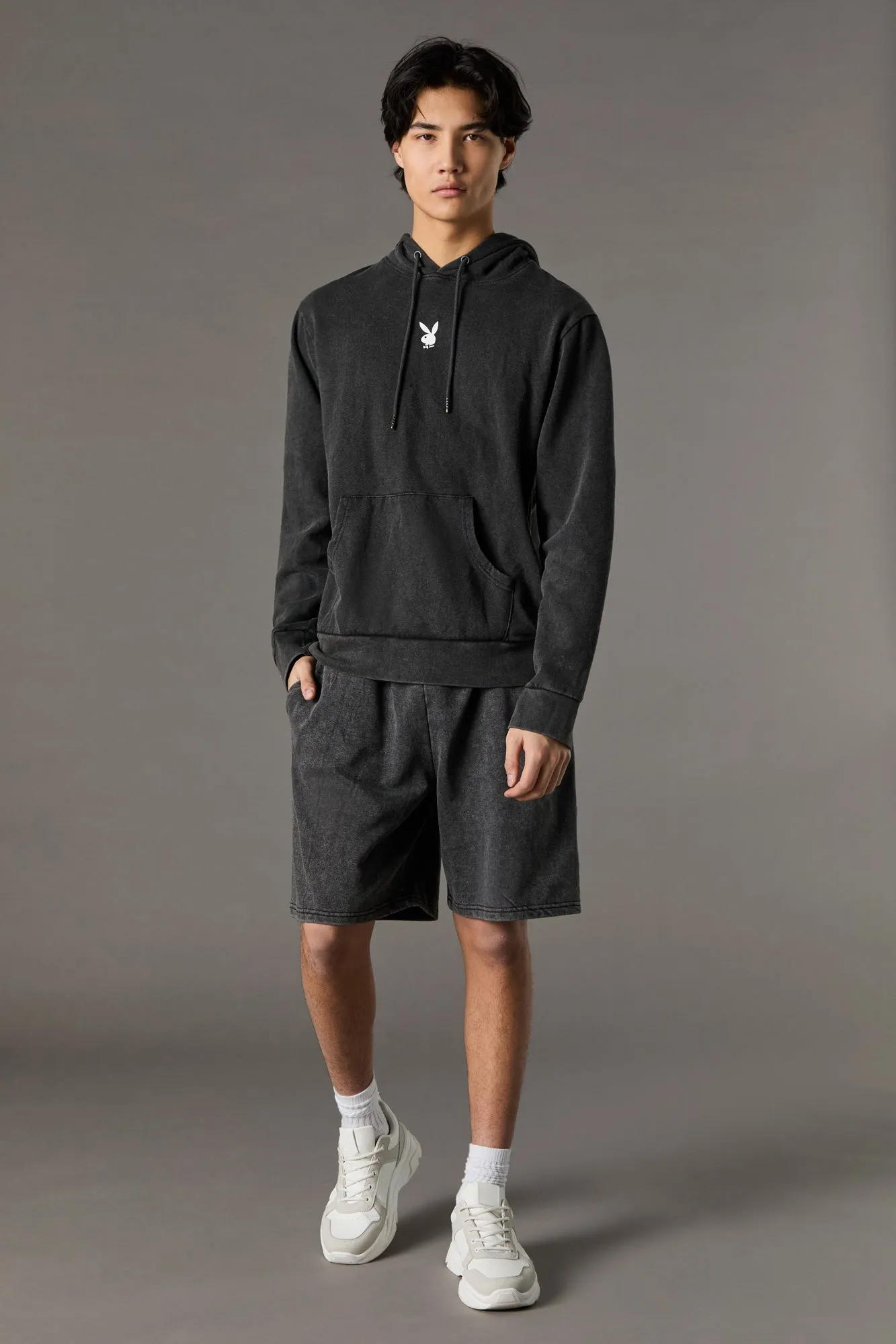 Playboy High Density Washed Fleece Short sold by Urban Planet product image thumbnail 5