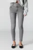 Grey Wash Stacked Waist Stretchy Skinny Jean sold by Urban Planet