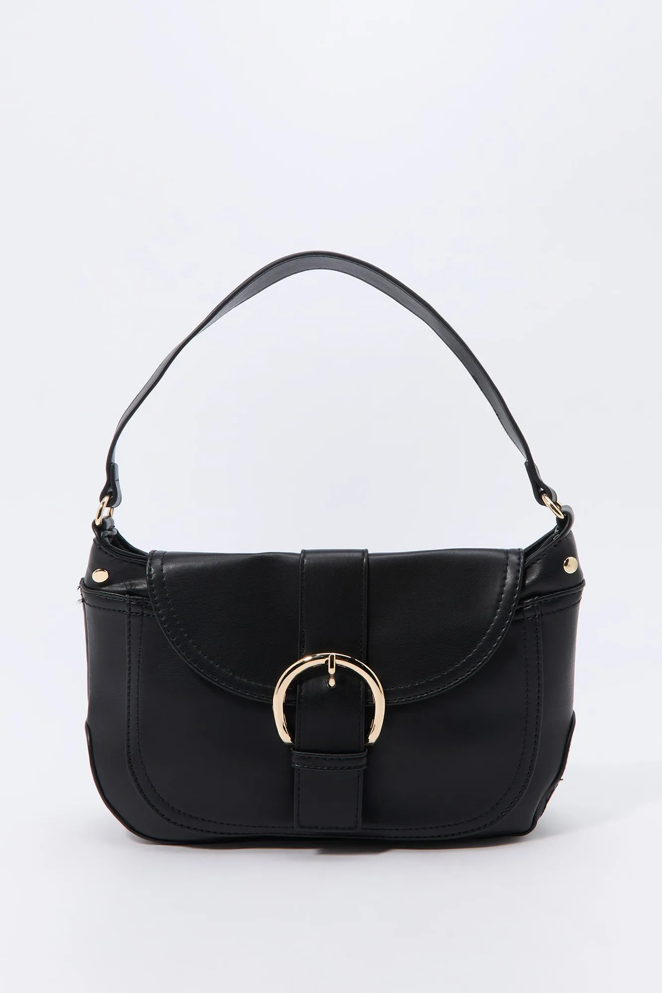 Faux Leather Buckled Purse sold by Urban Planet product image thumbnail 4