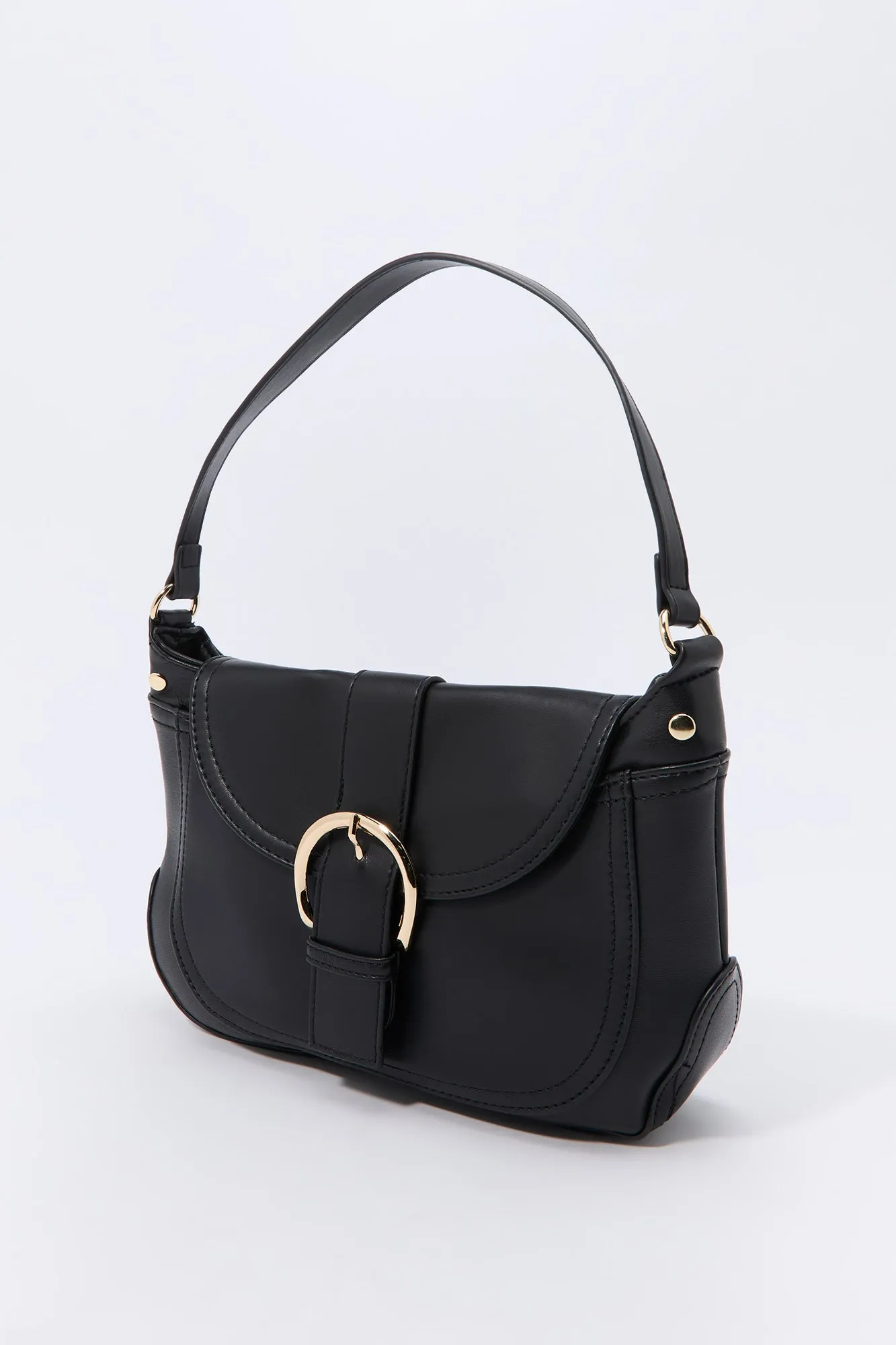 Faux Leather Buckled Purse sold by Urban Planet product image thumbnail 5