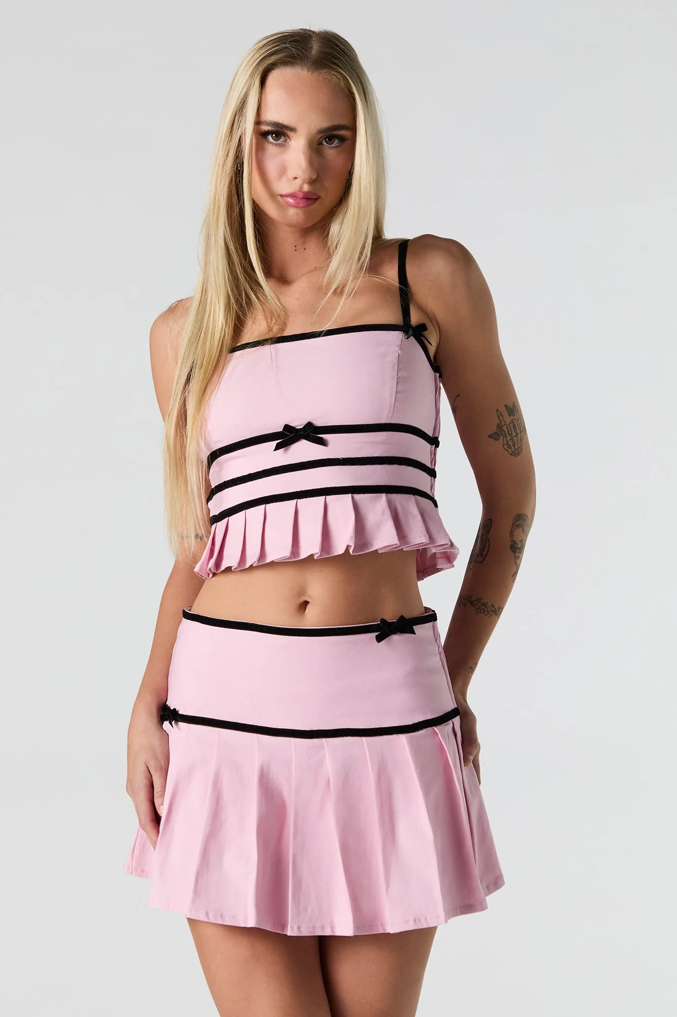 Minijupe plissée avec boucle sold by Urban Planet product image thumbnail 4