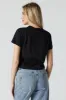 NYC Rhinestone Graphic Cropped T-Shirt sold by Urban Planet