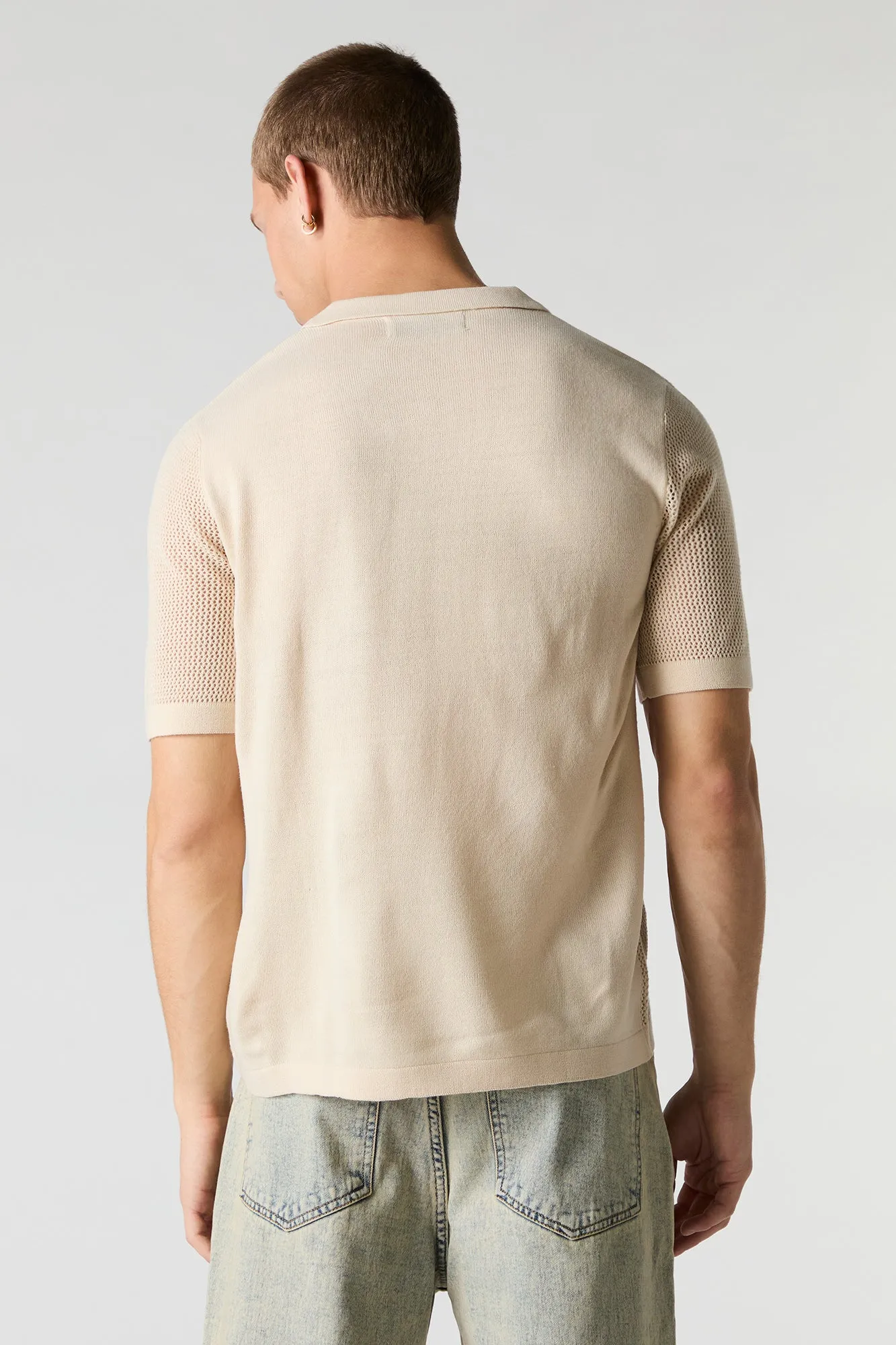 Crochet Polo Top sold by Urban Planet product image thumbnail 2