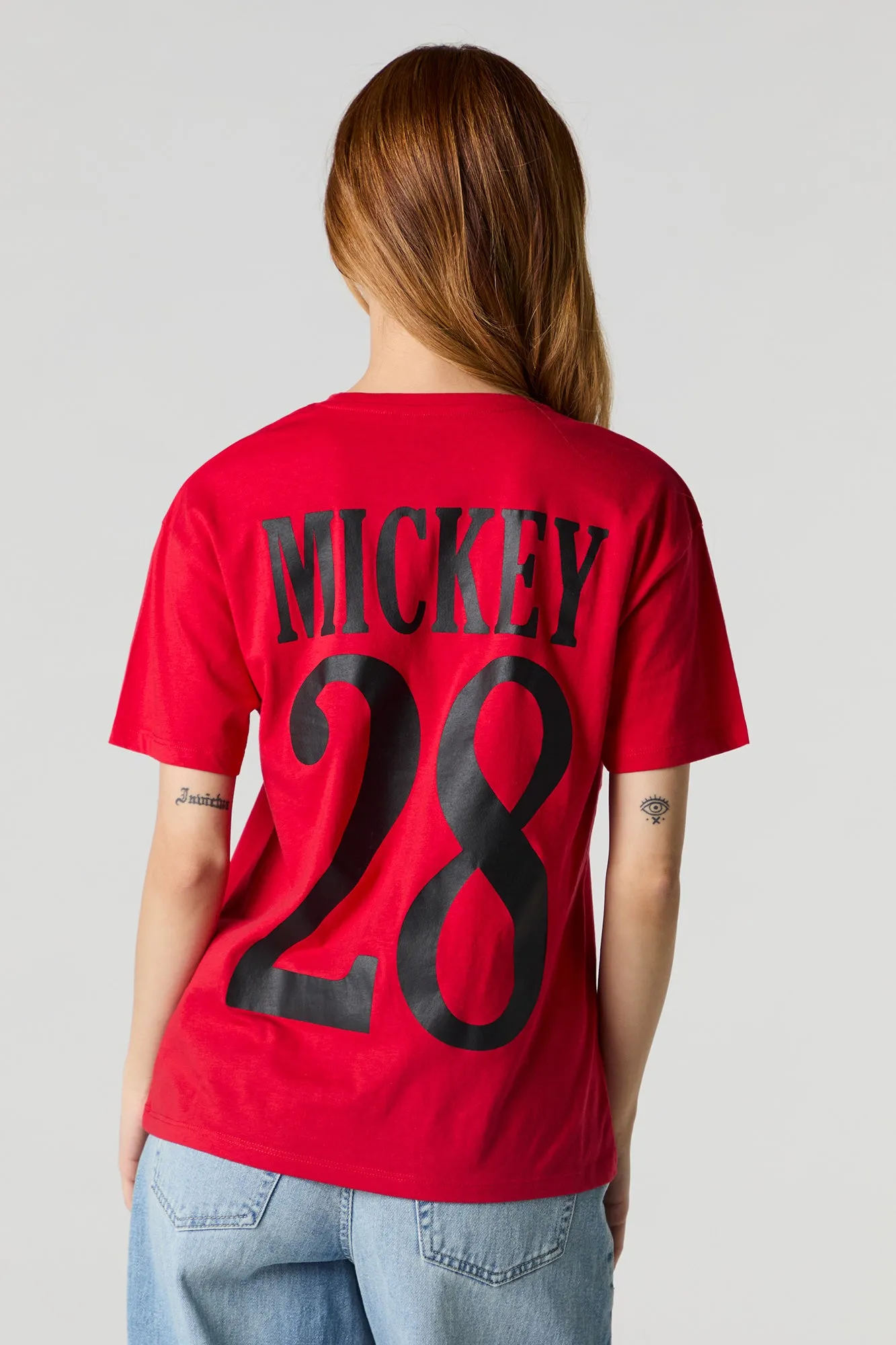 Mickey 28 Graphic Boyfriend T-Shirt sold by Urban Planet product image thumbnail 2