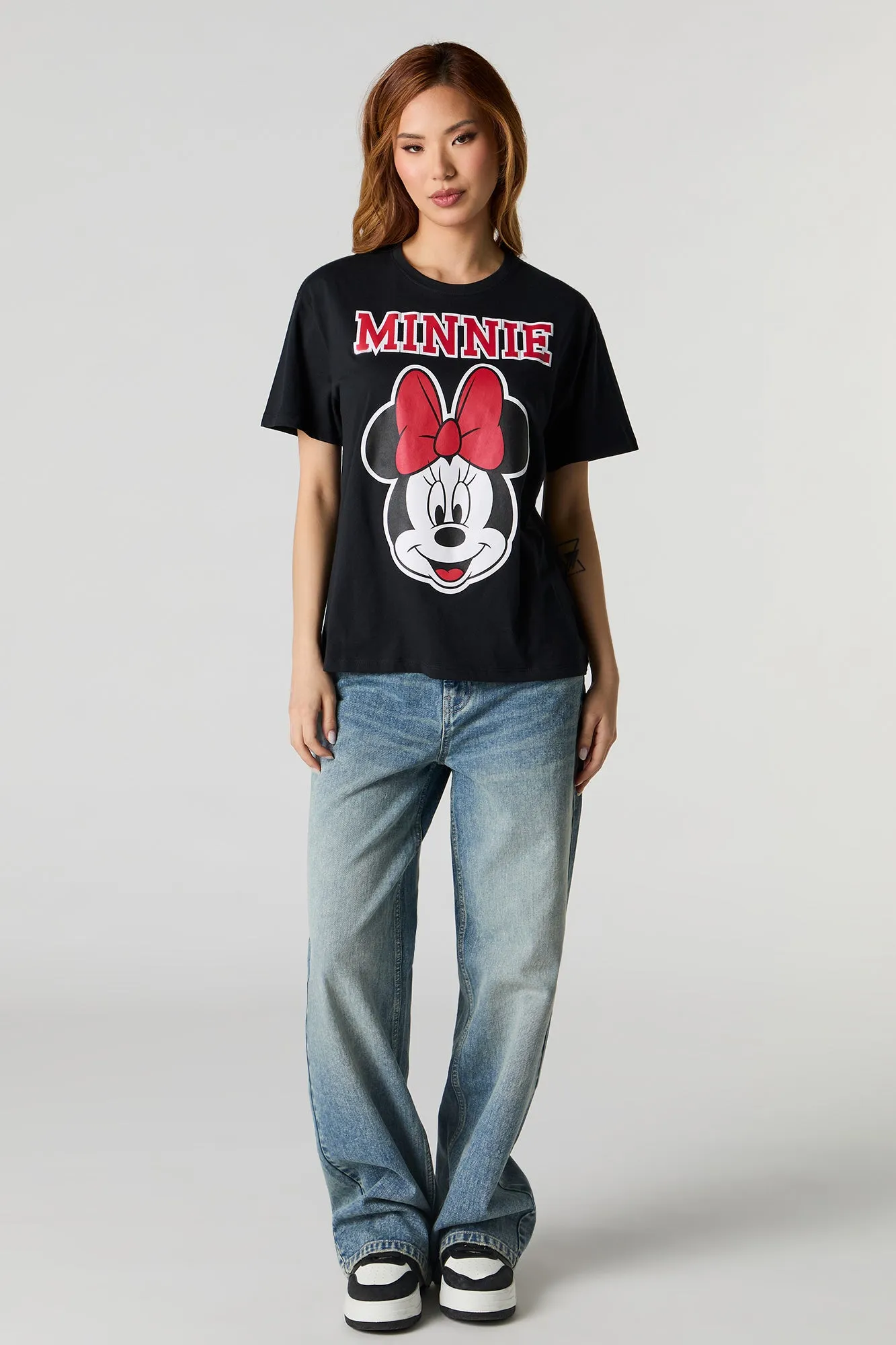 Minnie Mouse Graphic Boyfriend T-Shirt sold by Urban Planet product image thumbnail 3